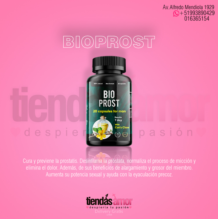 BIOPROST CAPSULAS PARA PROSTATITIS TIENDAS AMOR 